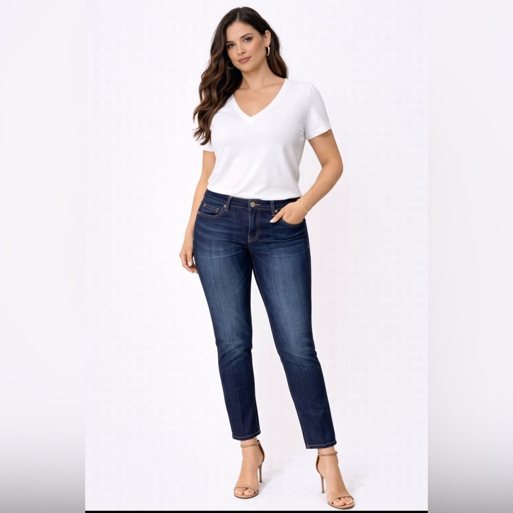 Kut From The Kloth Jeans 6 Dark Denim Stretch Lightweight